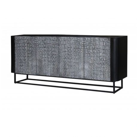 Comode - Comoda unicat cu model Krokodil 177cm gri