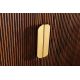 Comode - Comoda TV design retro Gatsby 180cm mango/ marmura alba