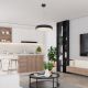 Pendule, Lustre suspendate - Lustra suspendata LED Tesia 40cm, negru