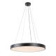 Pendule, Lustre suspendate - Lustra suspendata LED Tesia 40cm, negru