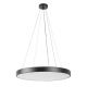 Pendule, Lustre suspendate - Lustra suspendata LED Tesia 40cm, negru