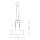 Pendule, Lustre suspendate - Lustra, Pendul design modern Single alb