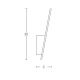 Pendule, Lustre suspendate - Aplica de perete cu lumina ambientala SCONCE LED 7W