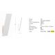 Pendule, Lustre suspendate - Aplica de perete cu lumina ambientala SCONCE LED 7W