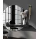 Aplice, corpuri de iluminat pentru pereti - Aplica de perete LED design modern SCONCE H-60cm