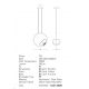 Pendule, Lustre suspendate - Lustra, Pendul design modern LED LINE