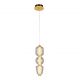 Pendule, Lustre suspendate - Lustra, Pendul design modern LED DECO auriu/ sampanie