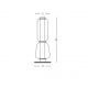 Veioze - Veioza, Lampa de masa design modern LED DECO negru/ gri fumuriu