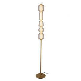 Lampadar, Lampa de podea design modern LED DECO auriu/ sampanie