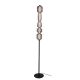 Lampadare - Lampadar, Lampa de podea design modern LED DECO negru/ gri fumuriu
