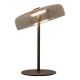 Veioza, Lampa de podea design modern LED DECO negru/ fumuriu