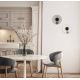 Pendule, Lustre suspendate - Lustra design modern LED DECO negru/ transparent
