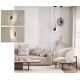 Pendule, Lustre suspendate - Lustra design modern LED DECO negru/ transparent