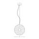 Pendule, Lustre suspendate - Lustra design modern LED DECO negru/ gri fumuriu