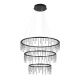 Lustra LED design ambiental deosebit Stellar 80cm, negru
