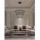 Candelabre, Lustre - Lustra LED design ambiental deosebit Stellar 80cm, negru