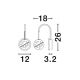 Aplice, corpuri de iluminat pentru pereti - Aplica de perete LED design modern LICIO