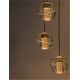 Aplice, corpuri de iluminat pentru pereti - Lustra cu 5 pendule LED design modern LICIO