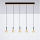 Pendule, Lustre suspendate - Lustra cu 5 pendule LED design modern PALUZ
