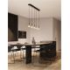 Pendule, Lustre suspendate - Lustra cu 5 pendule LED design modern PALUZ