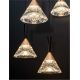 Pendule, Lustre suspendate - Lustra cu 5 pendule LED design modern PALUZ