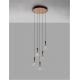 Pendule, Lustre suspendate - Lustra cu 5 pendule LED design modern PALUZ