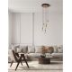 Pendule, Lustre suspendate - Lustra cu 5 pendule LED design modern PALUZ