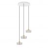 Lustra cu 3 pendule LED design modern KEROS