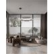Pendule, Lustre suspendate - Lustra LED suspendata design modern APNEA D-103cm