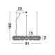 Pendule, Lustre suspendate - Lustra LED design modern AFTHONIA