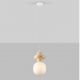 Pendule, Lustre suspendate - Pendul ceramic design modern CHIC galben