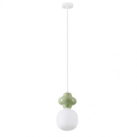 Pendule, Lustre suspendate - Pendul ceramic design modern CHIC verde