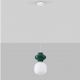 Pendule, Lustre suspendate - Pendul ceramic design modern CHIC verde