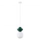 Pendule, Lustre suspendate - Pendul ceramic design modern CHIC verde