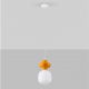 Pendule, Lustre suspendate - Pendul ceramic design modern CHIC portocaliu