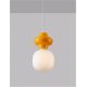 Pendule, Lustre suspendate - Pendul ceramic design modern CHIC portocaliu