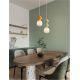 Pendule, Lustre suspendate - Pendul ceramic design modern CHIC portocaliu