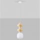 Pendule, Lustre suspendate - Pendul ceramic design modern CHIC galben