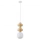 Pendule, Lustre suspendate - Pendul ceramic design modern CHIC galben