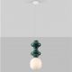 Pendule, Lustre suspendate - Pendul ceramic design modern CHIC verde