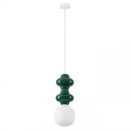 Pendule, Lustre suspendate - Pendul ceramic design modern CHIC verde