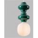 Pendule, Lustre suspendate - Pendul ceramic design modern CHIC verde