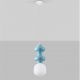 Pendule, Lustre suspendate - Pendul ceramic design modern CHIC albastru