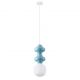 Pendul ceramic design modern CHIC albastru