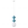 Pendul ceramic design modern CHIC albastru