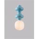 Pendule, Lustre suspendate - Pendul ceramic design modern CHIC albastru