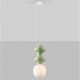 Pendule, Lustre suspendate - Pendul ceramic design modern CHIC verde