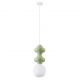 Pendule, Lustre suspendate - Pendul ceramic design modern CHIC verde