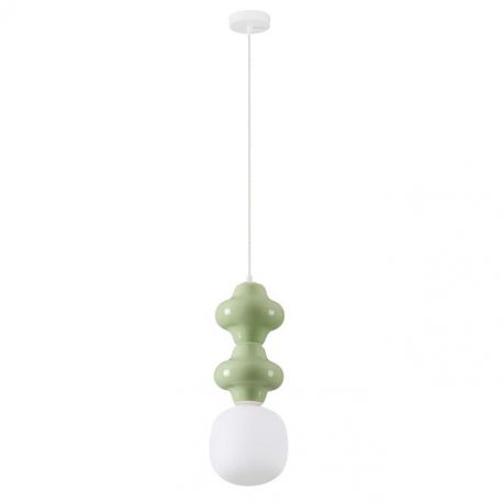 Pendule, Lustre suspendate - Pendul ceramic design modern CHIC verde