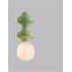 Pendule, Lustre suspendate - Pendul ceramic design modern CHIC verde